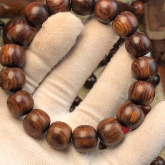 黄花梨/降香黄檀手串/手链墨*