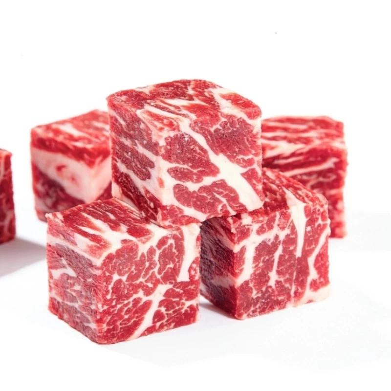 澳洲进口雪花和牛谷饲牛肉块