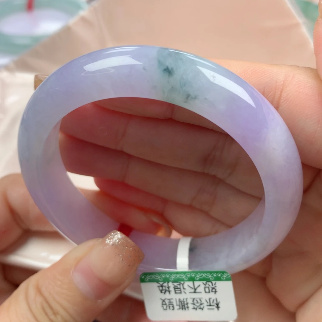 未镶嵌手镯翡翠缅甸天然翡翠5354圈