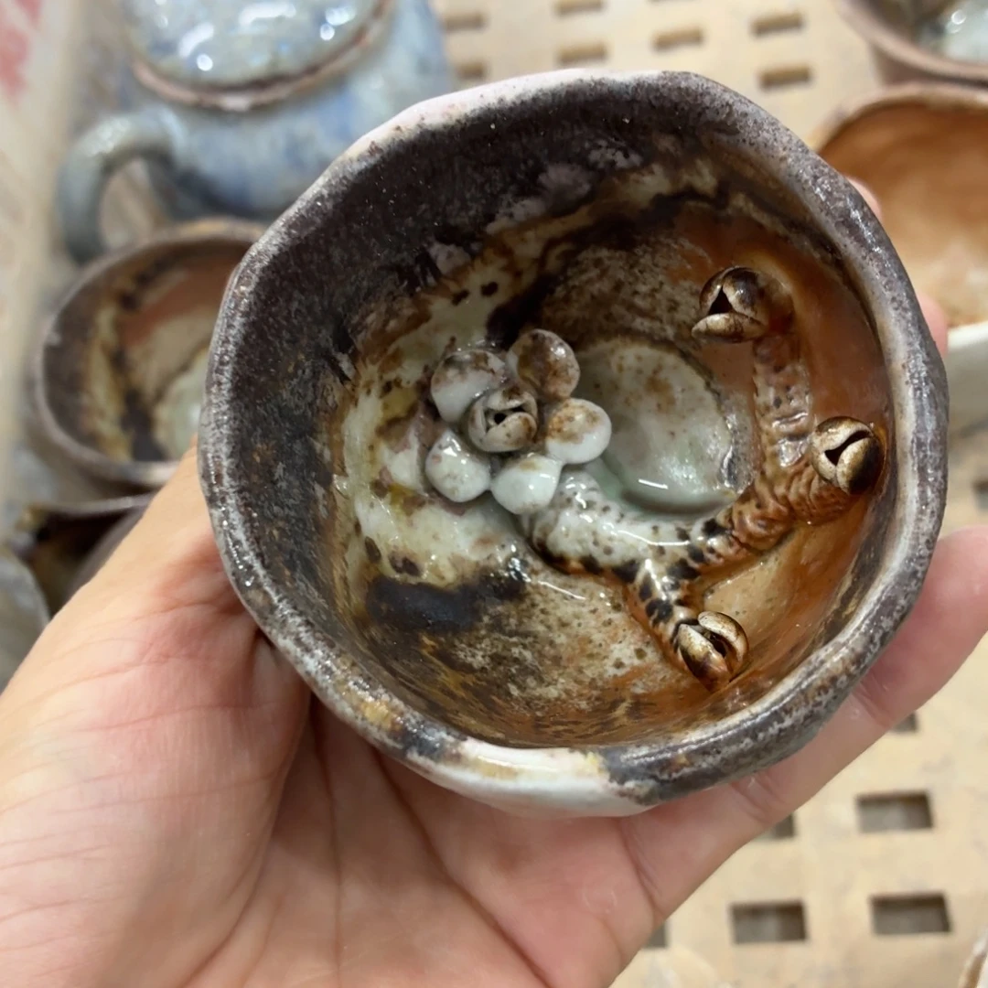 陶园柴烧精品高货13瑕