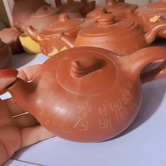 全手工制作宜兴紫砂壶