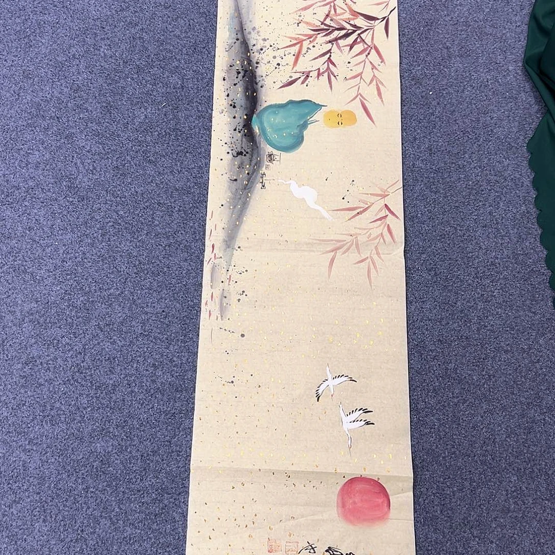 国画宣纸国画纯手绘作品