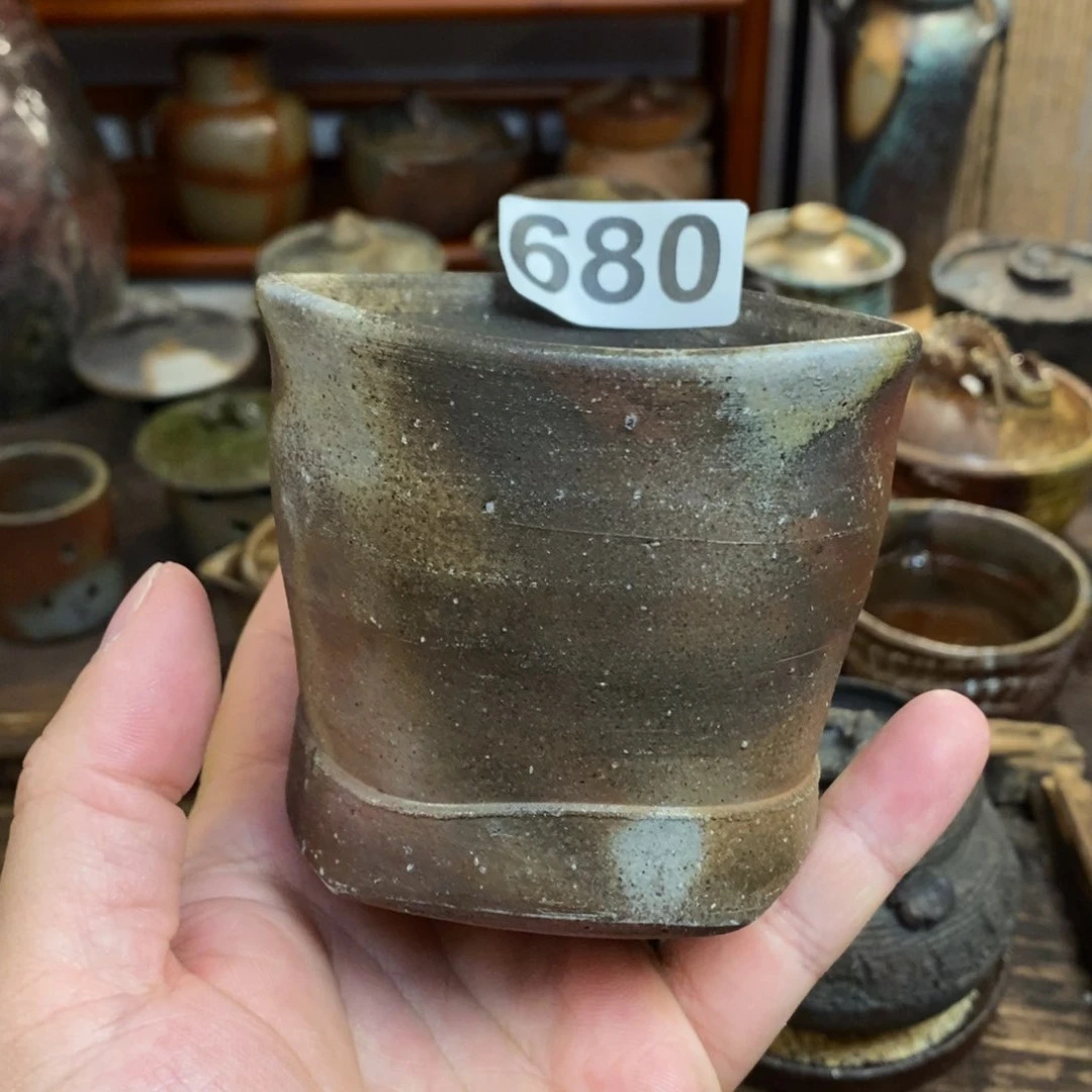 备前烧柴烧茶具大杯子全品