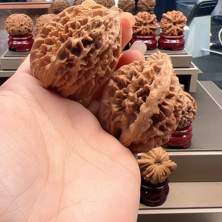 文玩核桃把件40 招财鼠 u-036