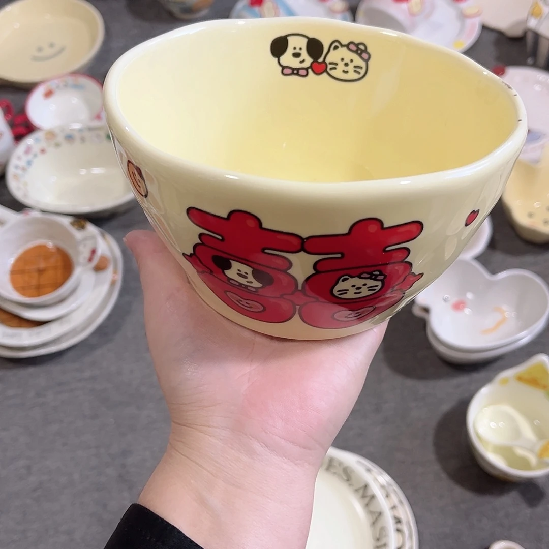 加厚6寸大汤碗陶瓷