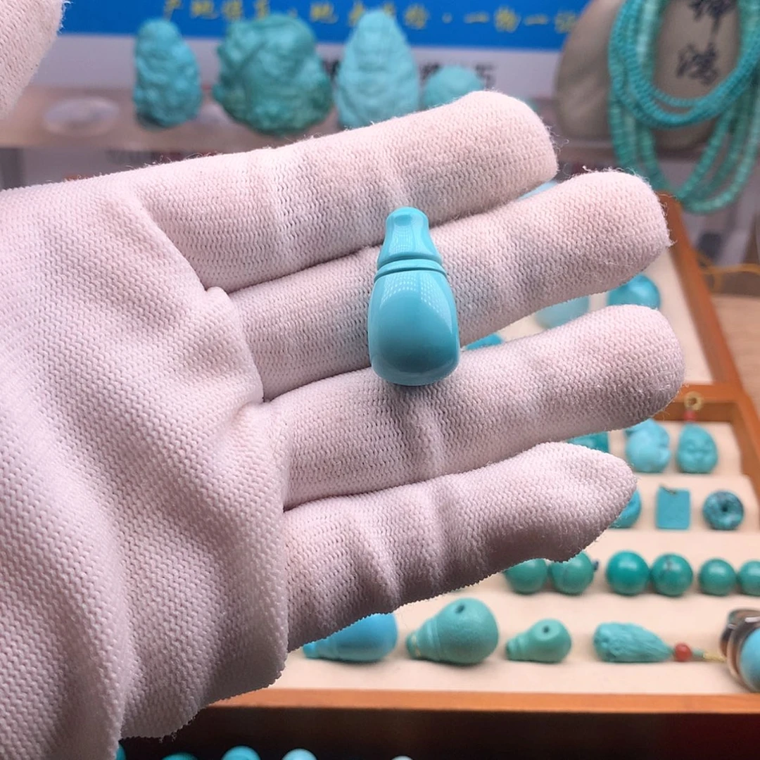 【闪购商品】绿松石配饰18K金镶嵌