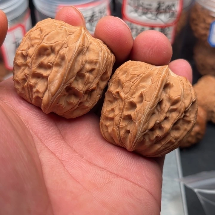 文玩核桃把件芭蕉扇