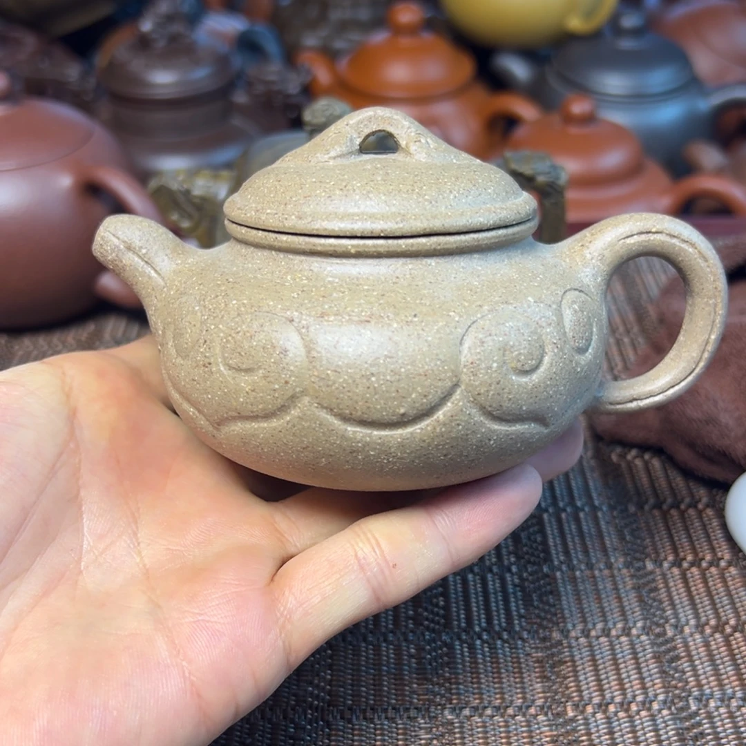 茶壶紫砂宜兴原矿紫砂壶200毫升容量