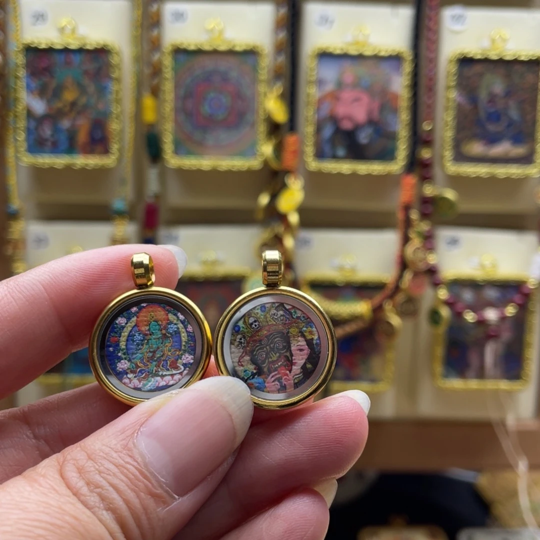 吊坠未**❤唐卡一步到位后又在