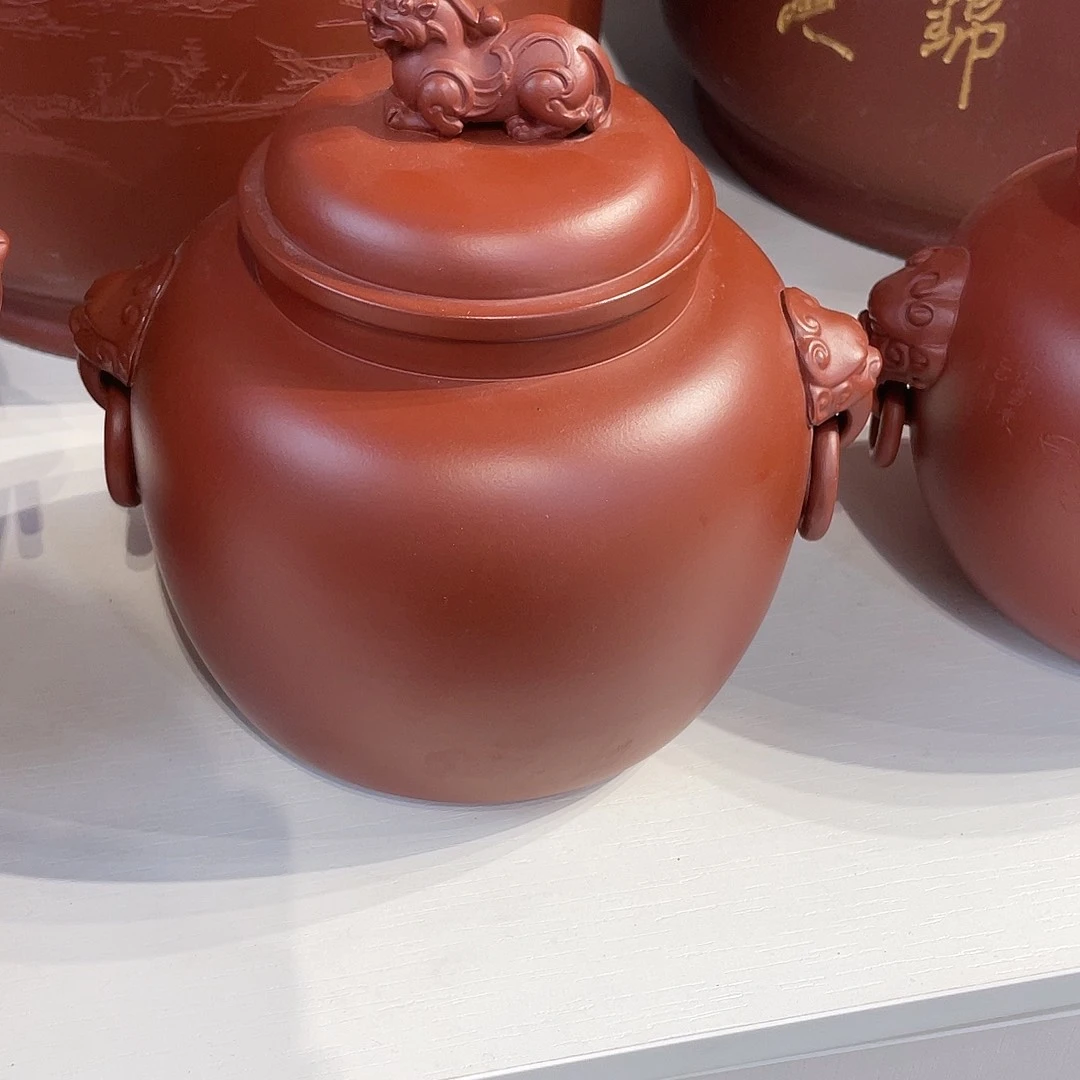 知***乐紫砂茶叶罐紫砂茶叶罐