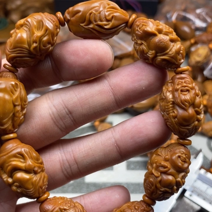 手串/手链橄榄核橄榄核雕工艺手串