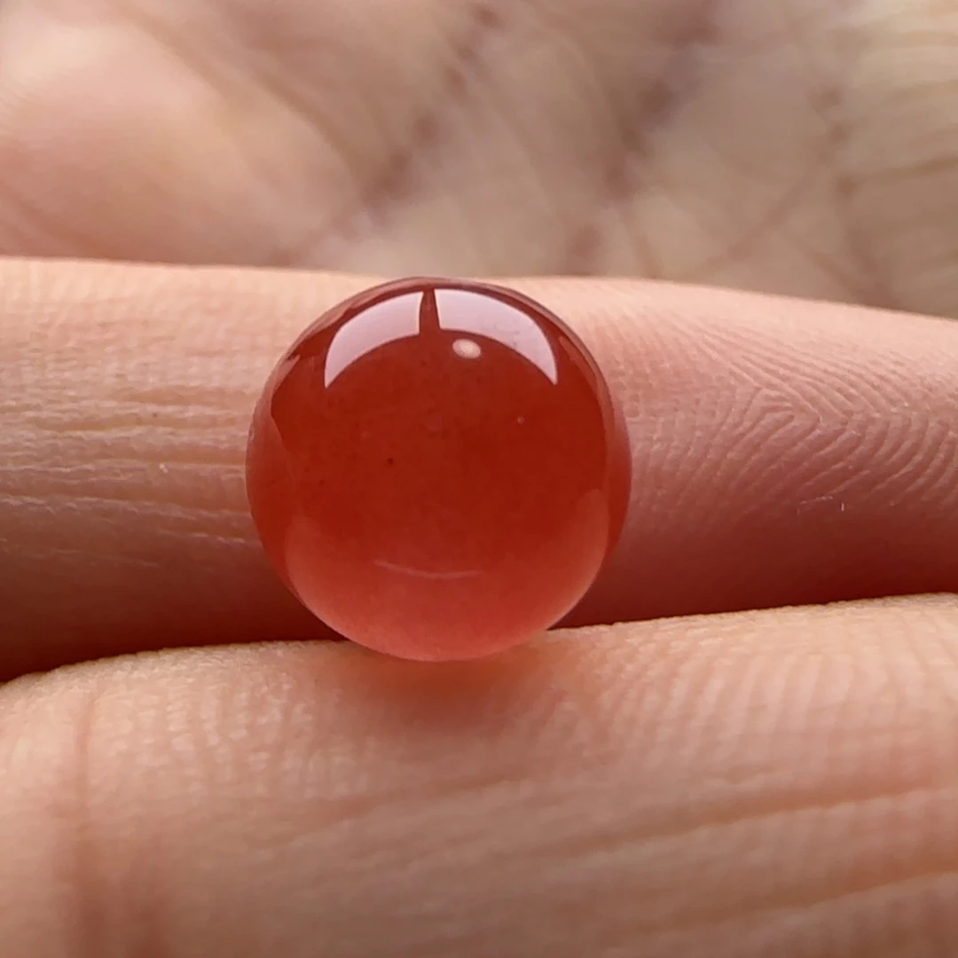 南红玛瑙圆珠8.5未镶嵌