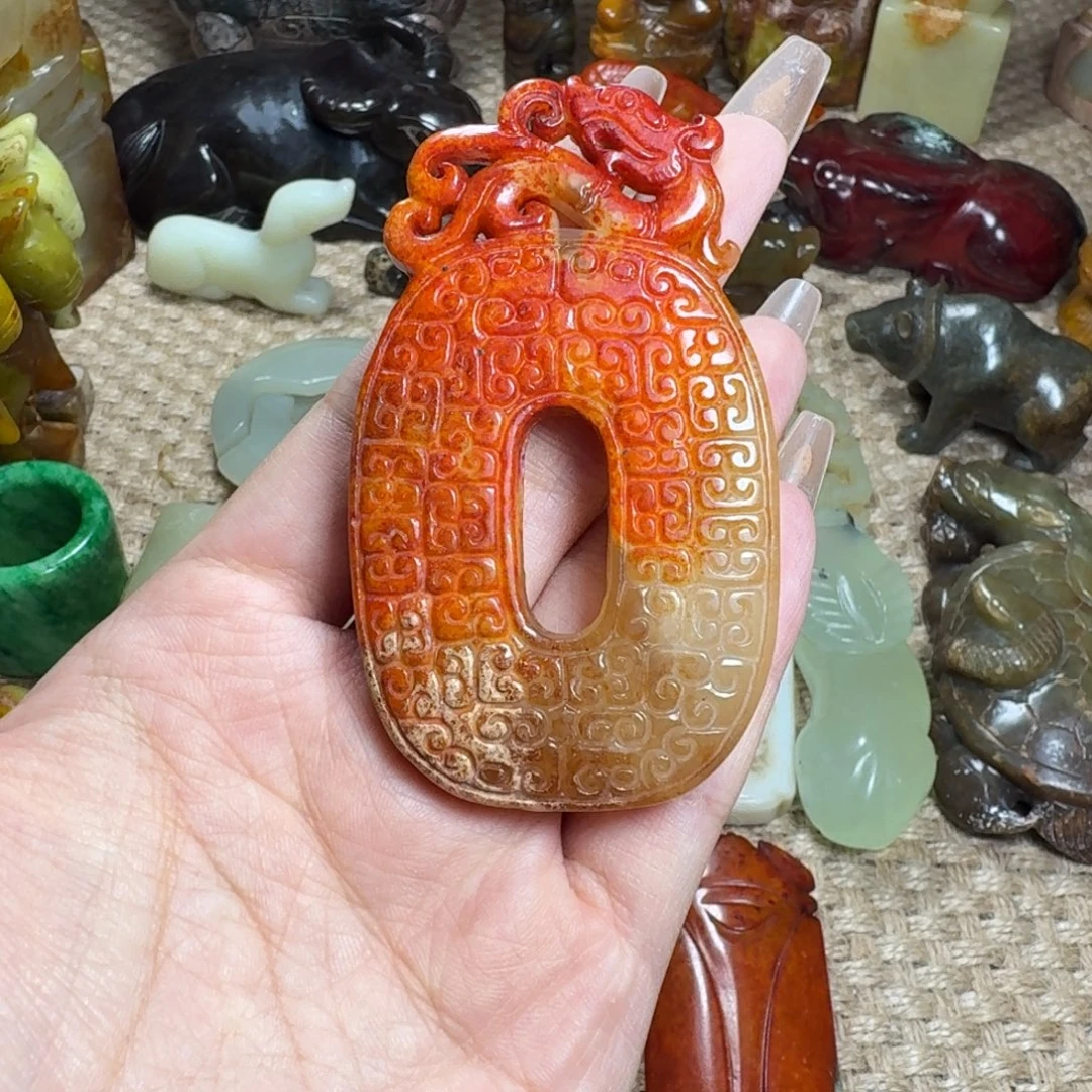 白玉菩提吊坠挂件