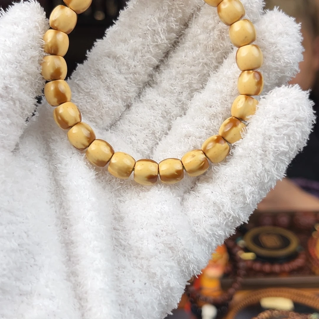 紫金鼠手串紫金鼠实心花皮8.6