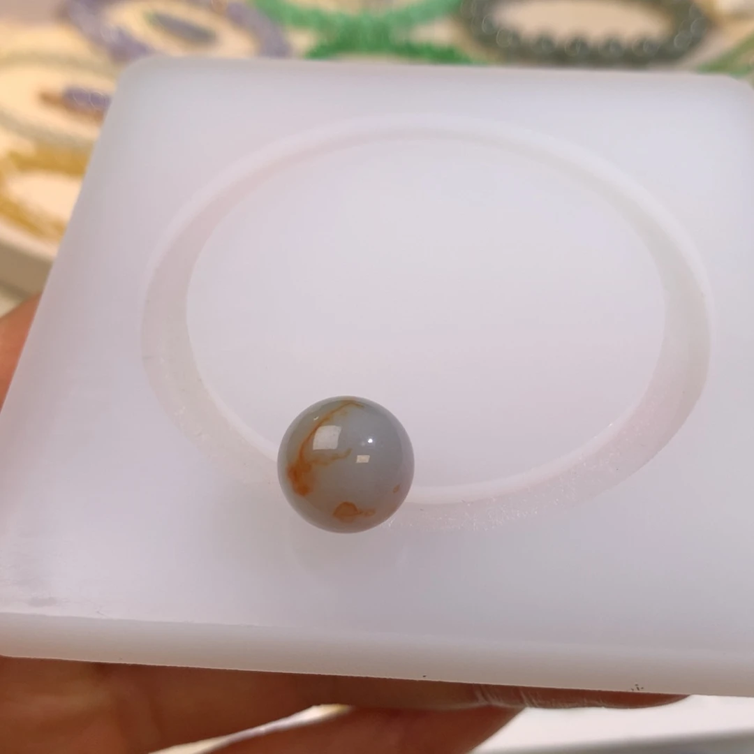 定制翡翠未镶嵌锦鲤色 卡12 ye