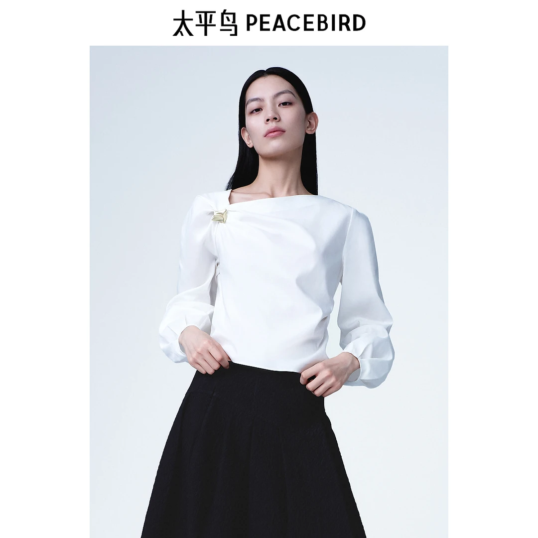 【商场同款】太平鸟月光衫2025年夏季MINGMA联名上衣A1CDF2112