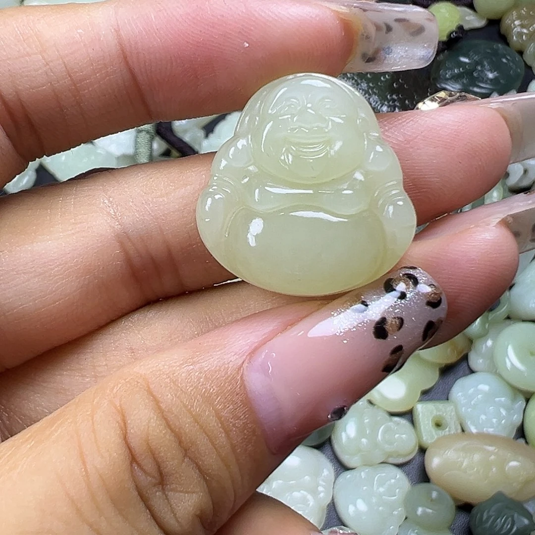 世***大颈饰未镶嵌和田玉