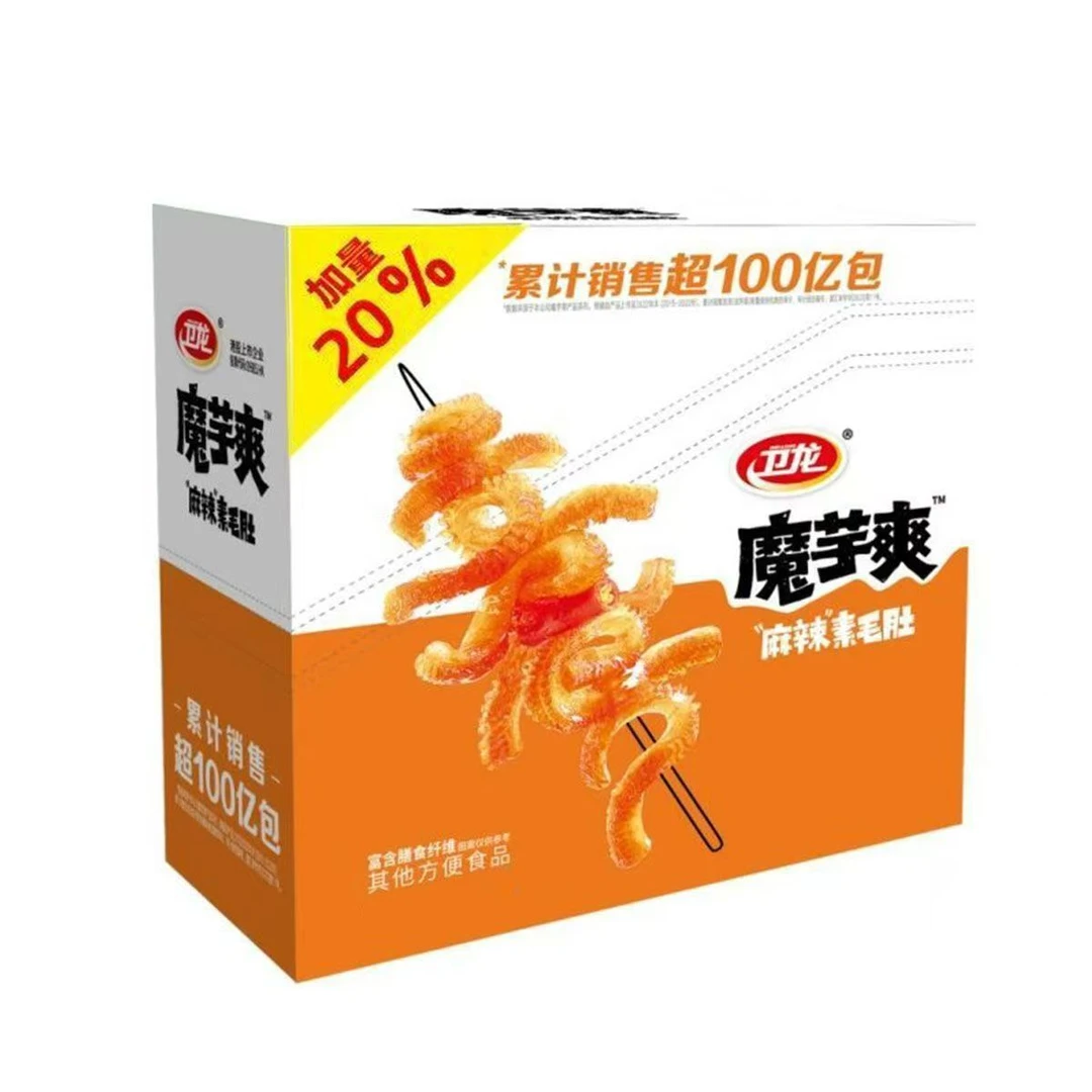 卫龙魔芋爽酸辣味/麻辣味/香辣味  到手1盒  26年1月效期