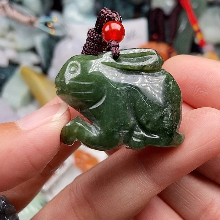 未镶嵌挂件翡翠翡翠
