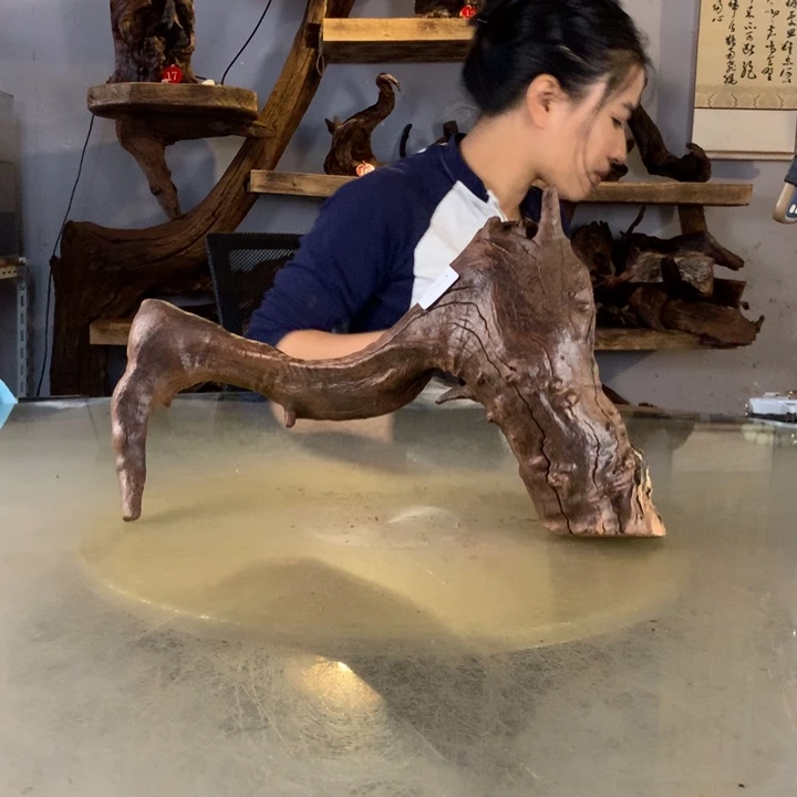 搁***浅天然的云南紫柚木会黄