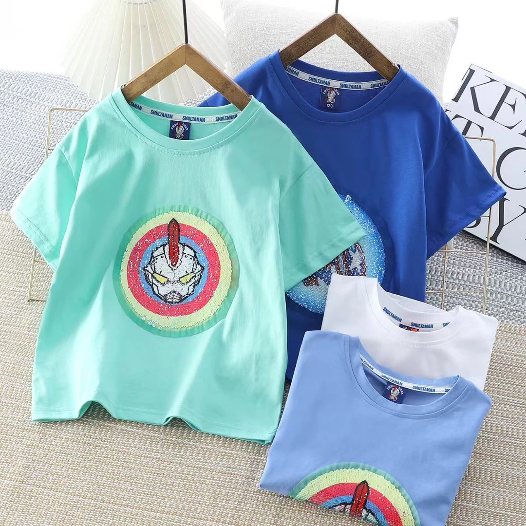 短袖（017款--018款）软糯Q弹面料洋气时尚夏季半袖重工