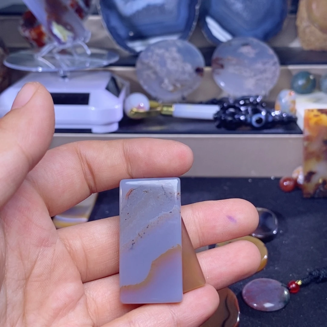 玛瑙/玉髓吊坠(不含链)未镶嵌老****