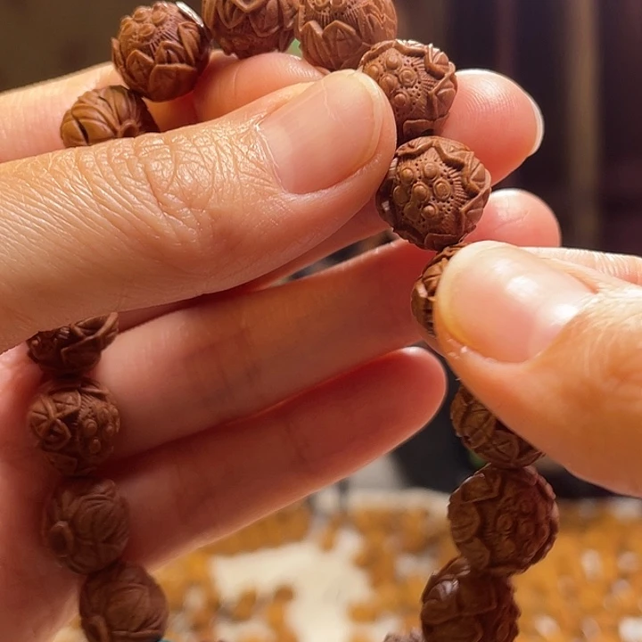 手串/手链橄榄核龙纹桃核