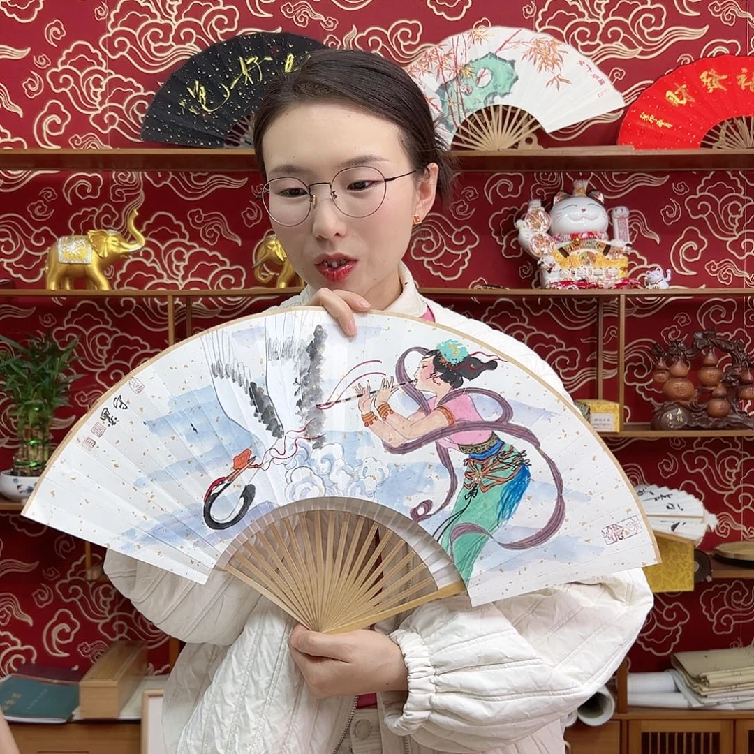 书法书法 95寸玉竹 手写手绘 默认粘好