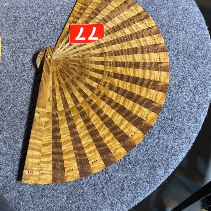 金丝楠绘**朱金丝楠木扇子扇子
