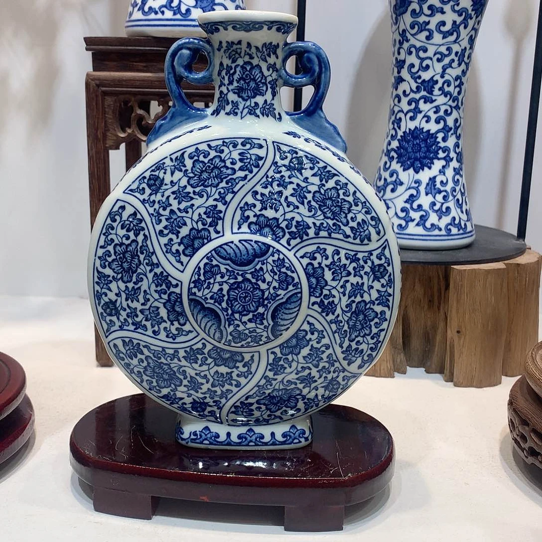 景德镇陶瓷花瓶软装摆件