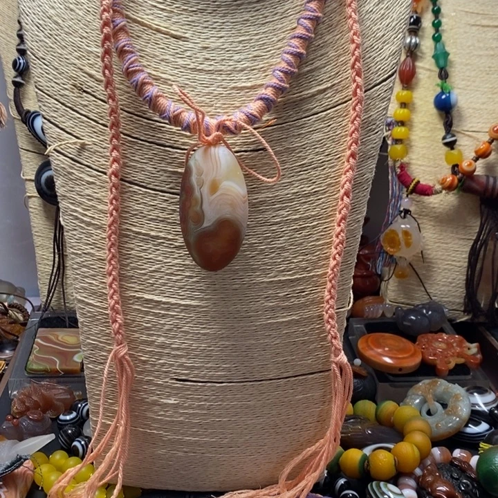 玛瑙/玉髓未镶嵌颈饰