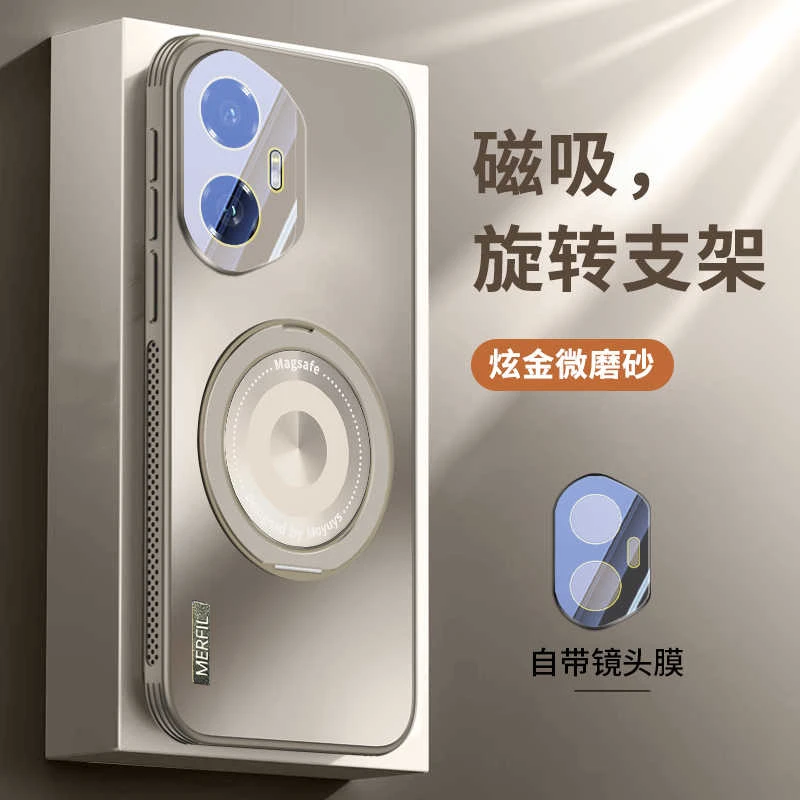 旋转磁吸支架适用honor荣耀400pro手机壳300ultra全包防摔镜头膜