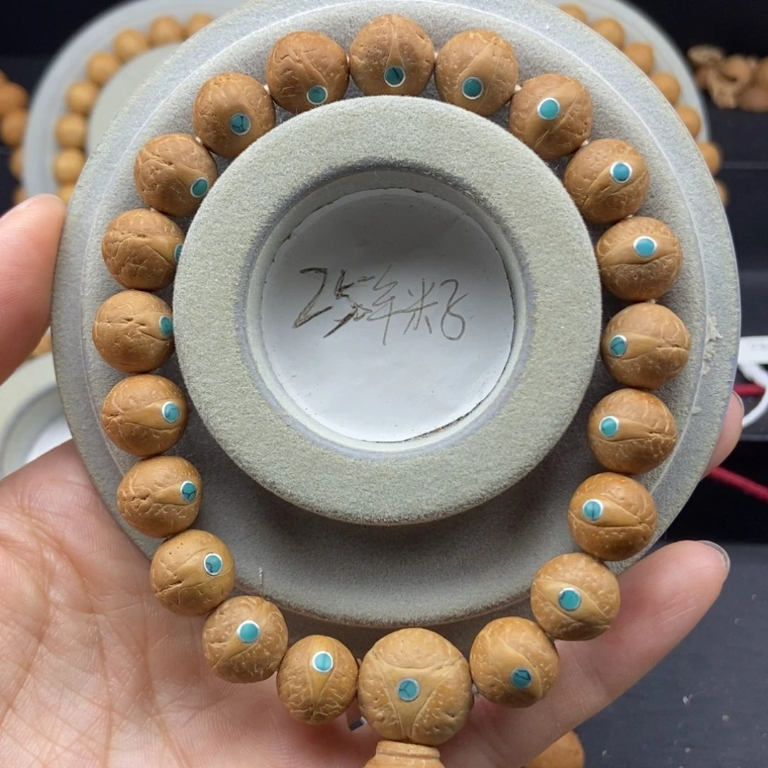 手串凤眼菩提11.5➕松，25年籽