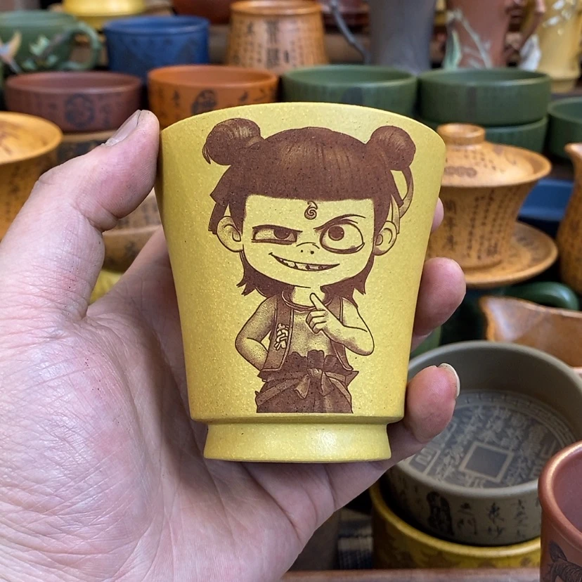 【闪购商品】紫砂杯子宜兴全手工紫砂杯