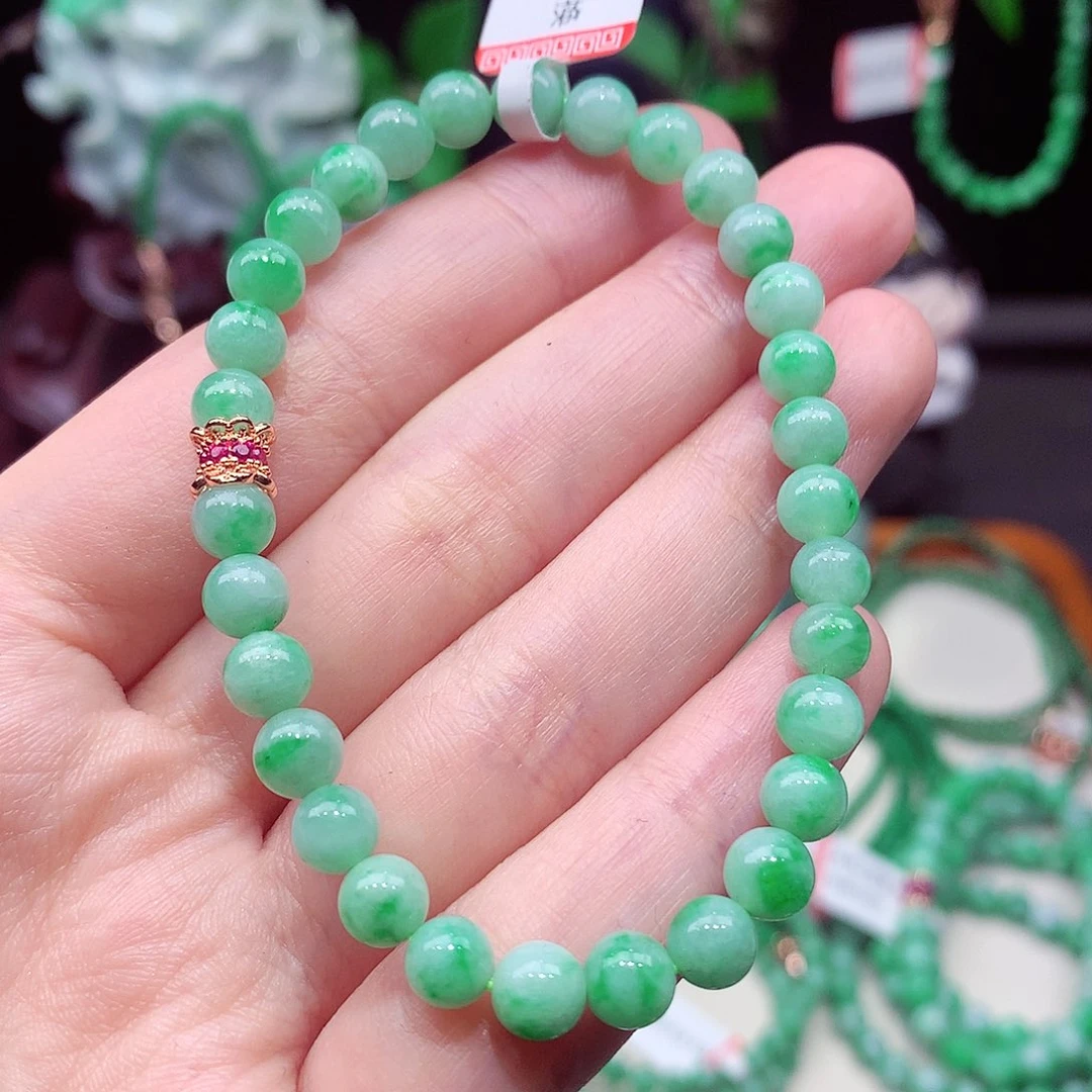 翡翠未镶嵌手链翡翠