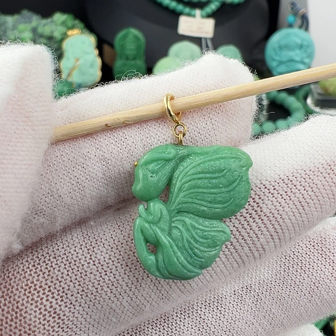 绿松石未镶嵌绿松石主播万丽