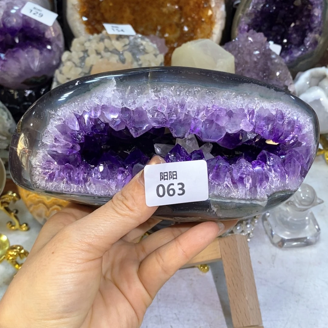 水晶大型摆件（非配饰）未镶嵌方解石