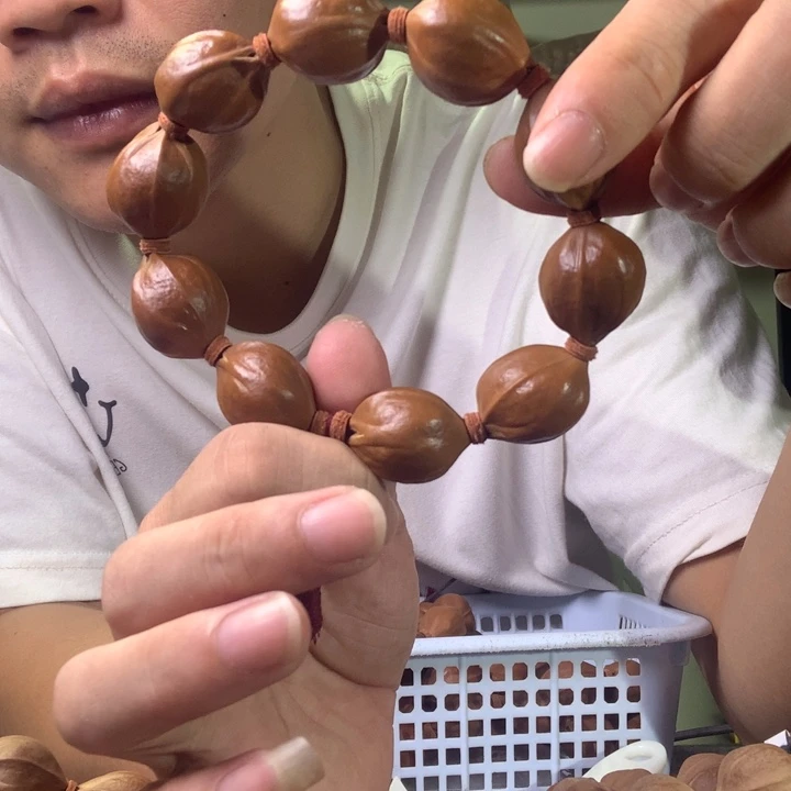 手串/手链橄榄核梅林铁核20/25哑光