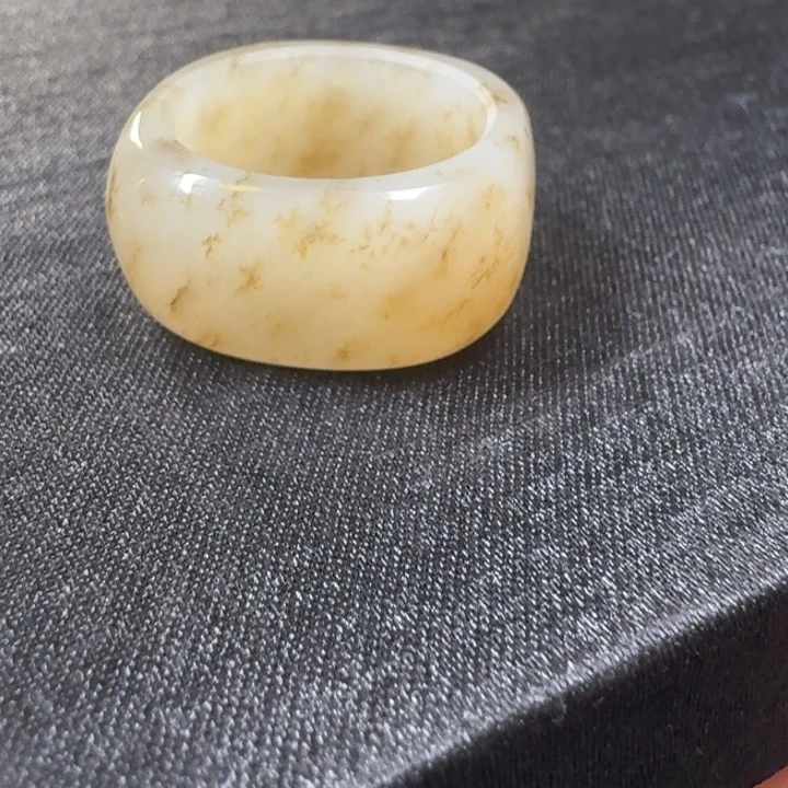 和田玉戒指未镶嵌拍前请仔细阅读购买协议