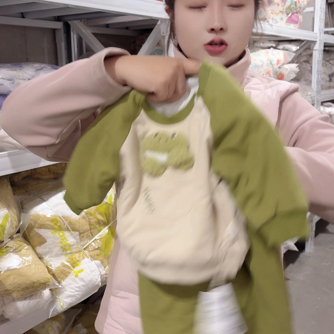 小青蛙薄棉套装73哈哈哈