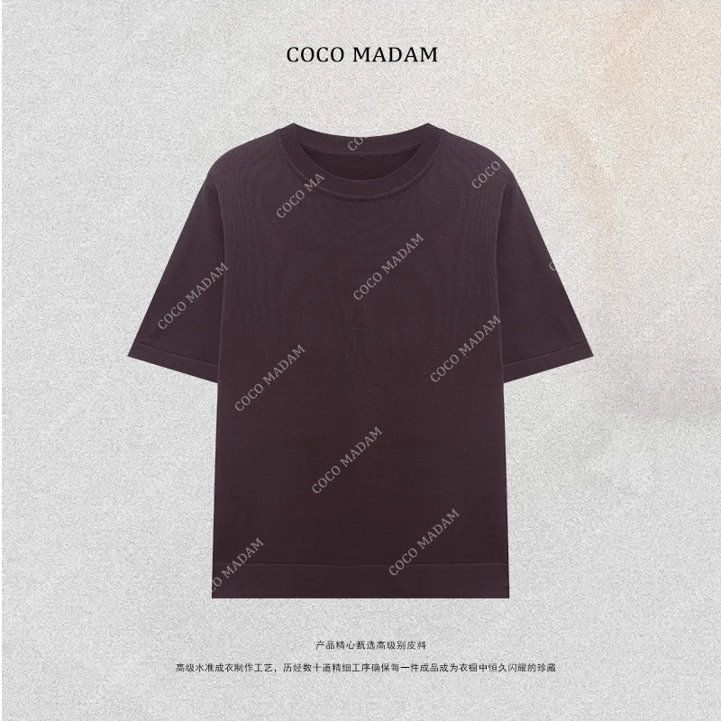 NIUNIU ·T-668 夏季新品纯色圆领短袖T恤