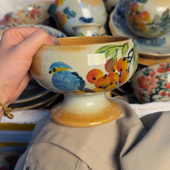 瓷片景德镇陶瓷手工手绘