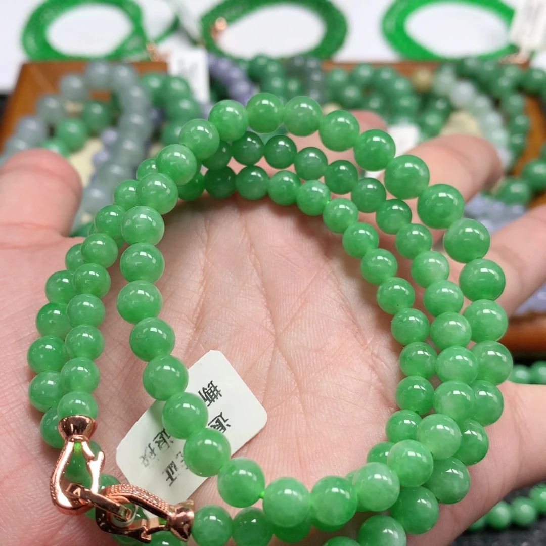 未镶嵌手链翡翠翡翠