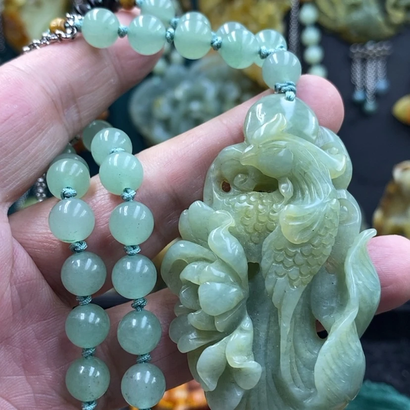 【闪购商品】未镶嵌蛇纹石玉吊坠