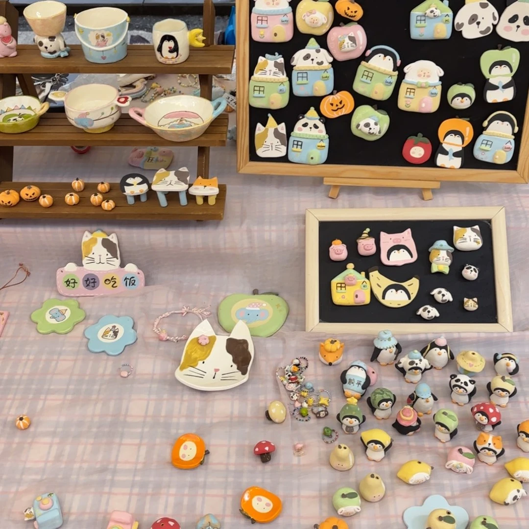 摆件可爱的鸭鸭鸭鸭