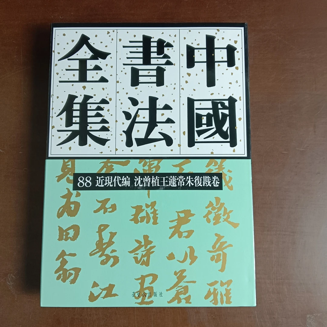 中国书法家全集 88 近现代编 沈曾植王蘧常朱復戡卷