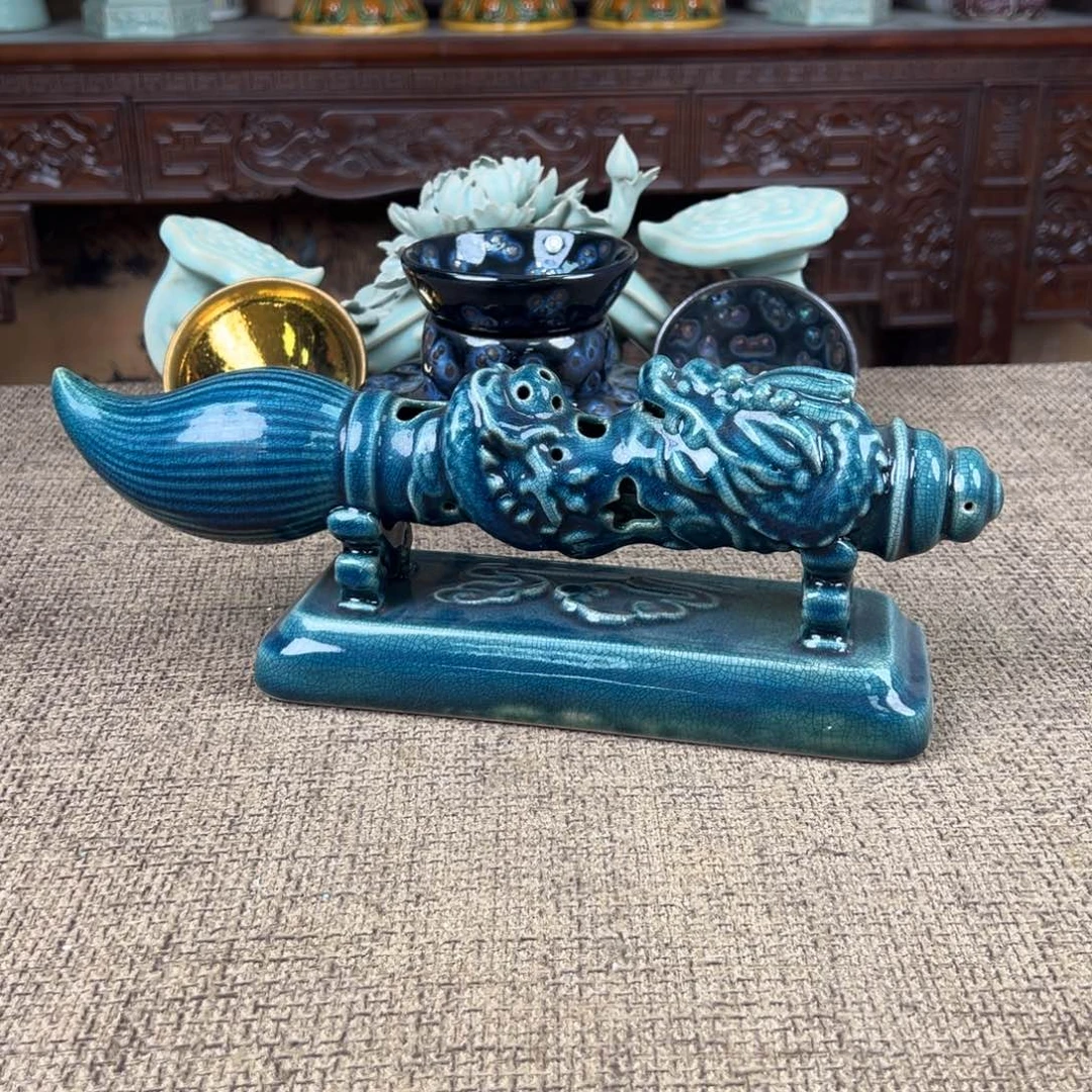 瓷片正能量陶瓷艺术品