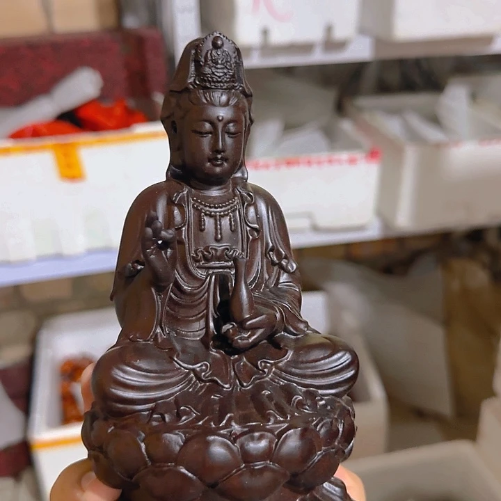 木黑檀木20座观音一身