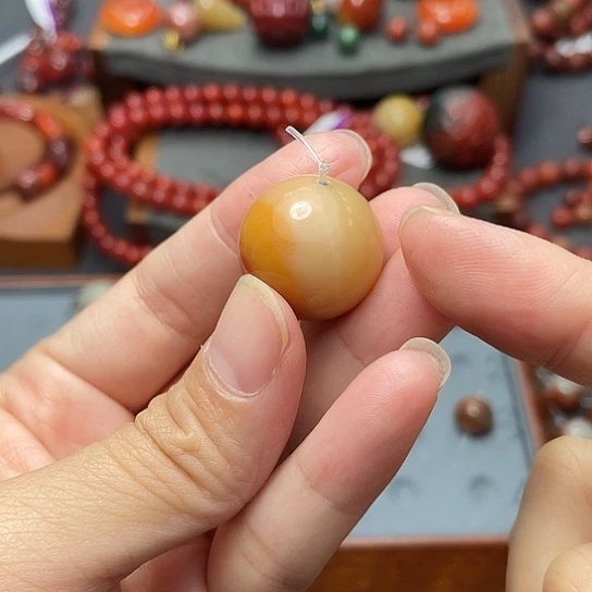 未镶嵌单珠20多样性发南红玛瑙