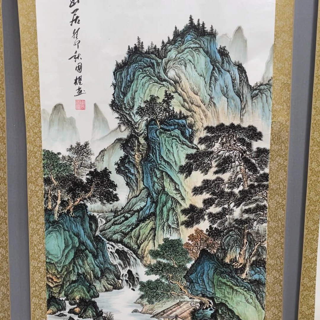 国画老师手笔手绘作品y